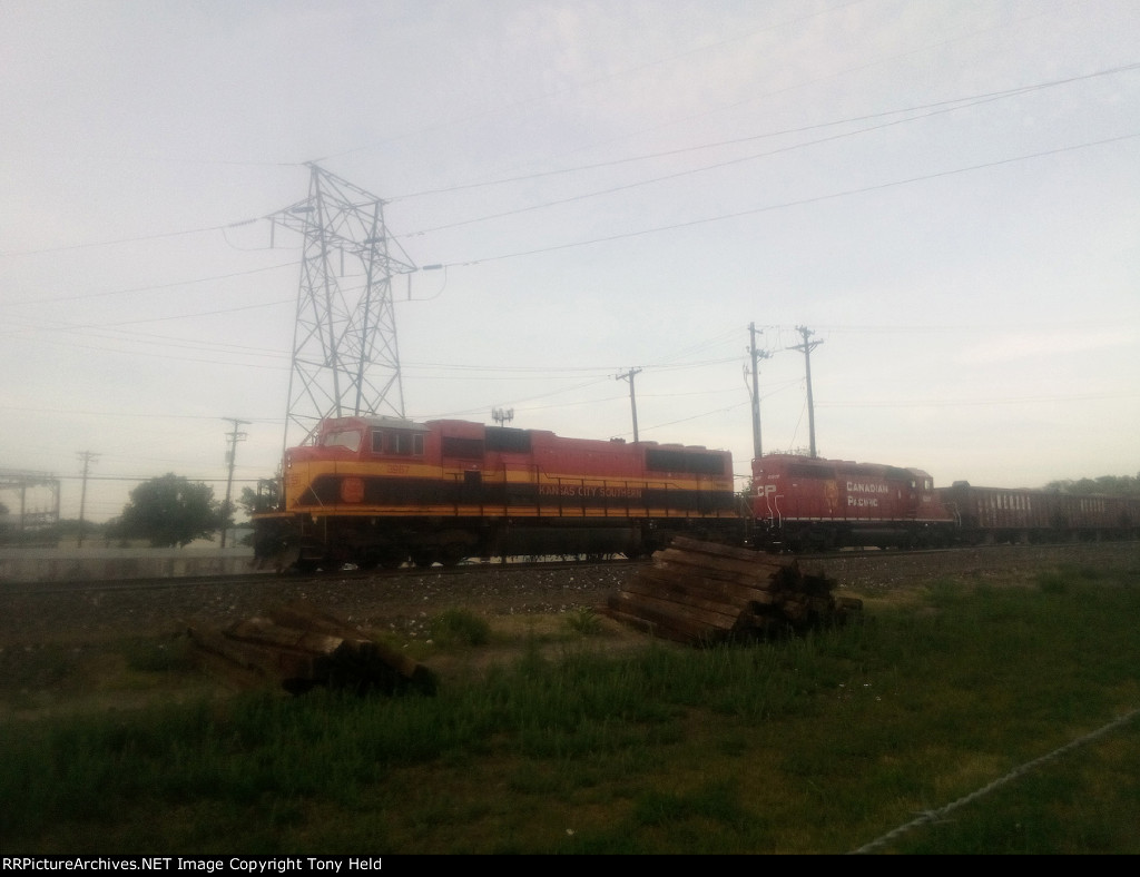 Waiting Ballast Train